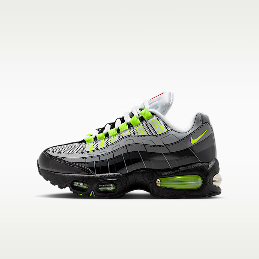 靴 Nike GS Air Max 95 OG Big Bubble Nike Air Max 95 Big Bubble 